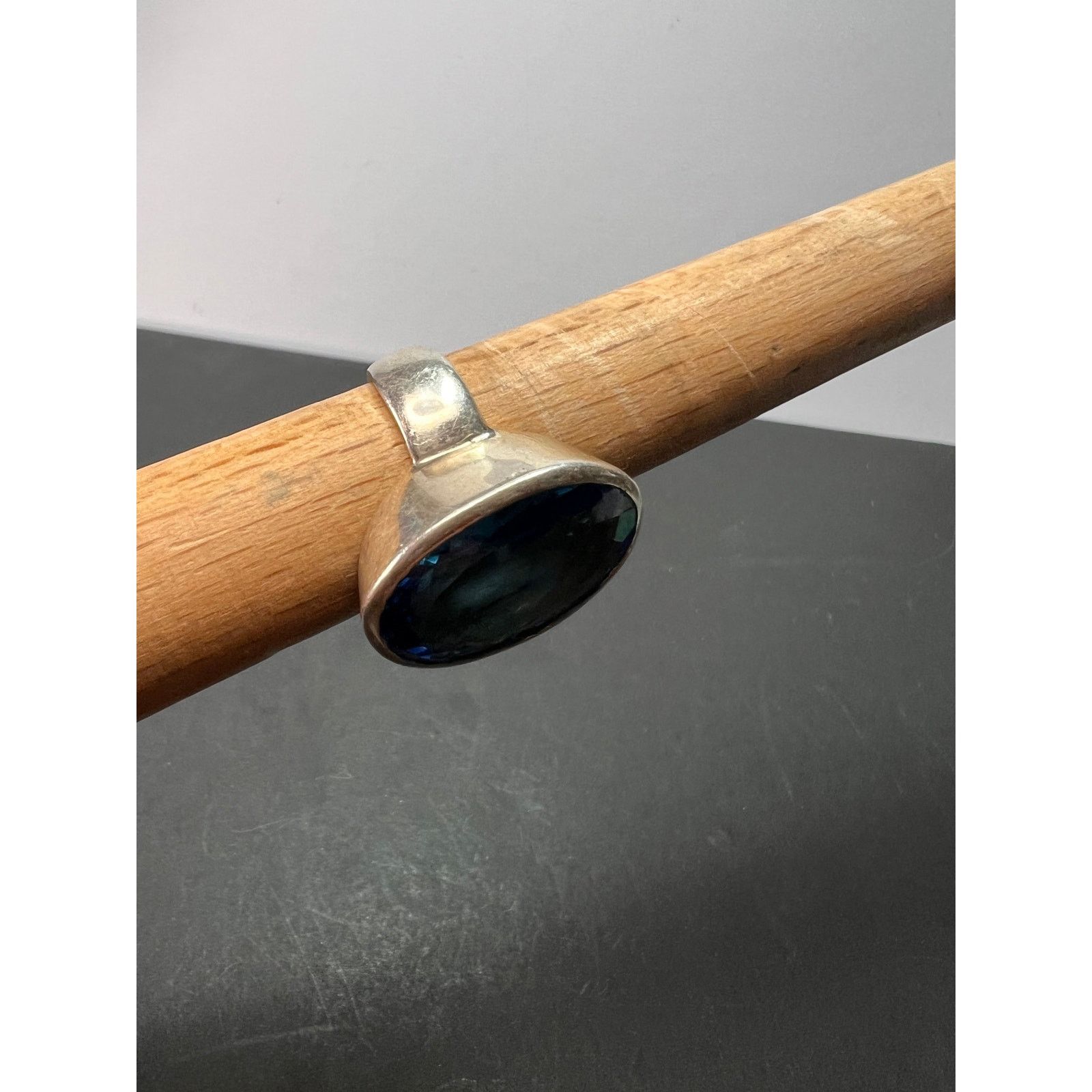 Other NEW Swiss blue topaz 925 ring size 8 / 11.70 grams Size ONE SIZE - 10 Thumbnail