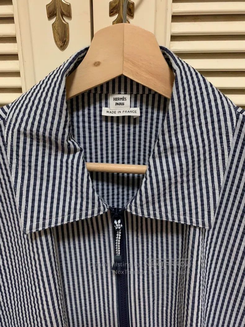 Hermes Hermes Beach Collection striped coat Size XS / US 0-2 / IT 36-38 - 3 Thumbnail