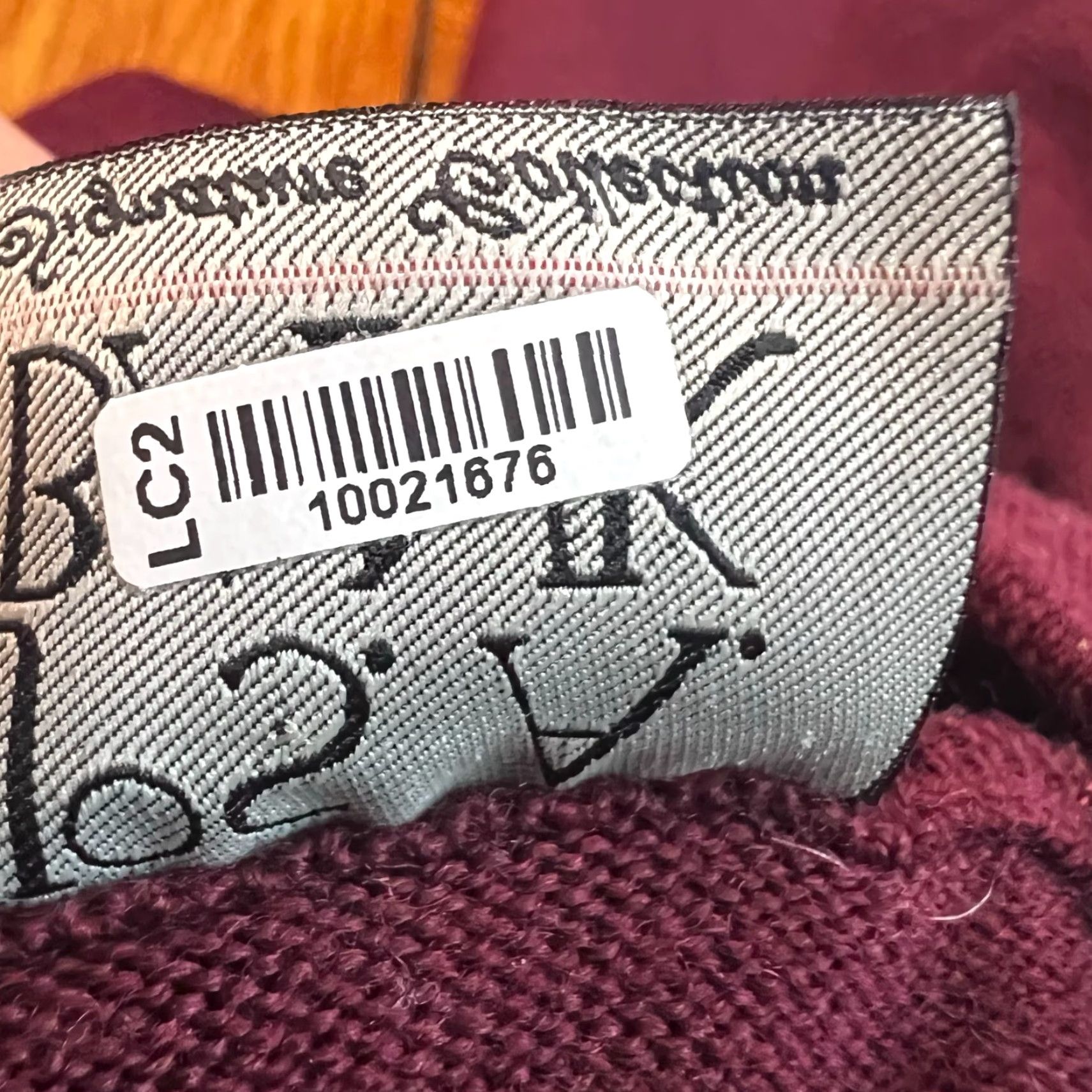 Jos. A. Bank Jos. A Bank Mens Pullover Sweater XXL Wool Maroon Pima Marino Soft Knit 1/4 Zip Size US XXL / EU 58 / 5 - 7 Thumbnail