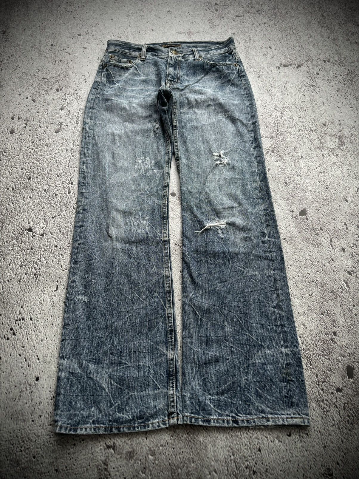 Hysteric Glamour 2000's Oririn Jeans distressed jeans Size US 30 / EU 46 - 2 Thumbnail