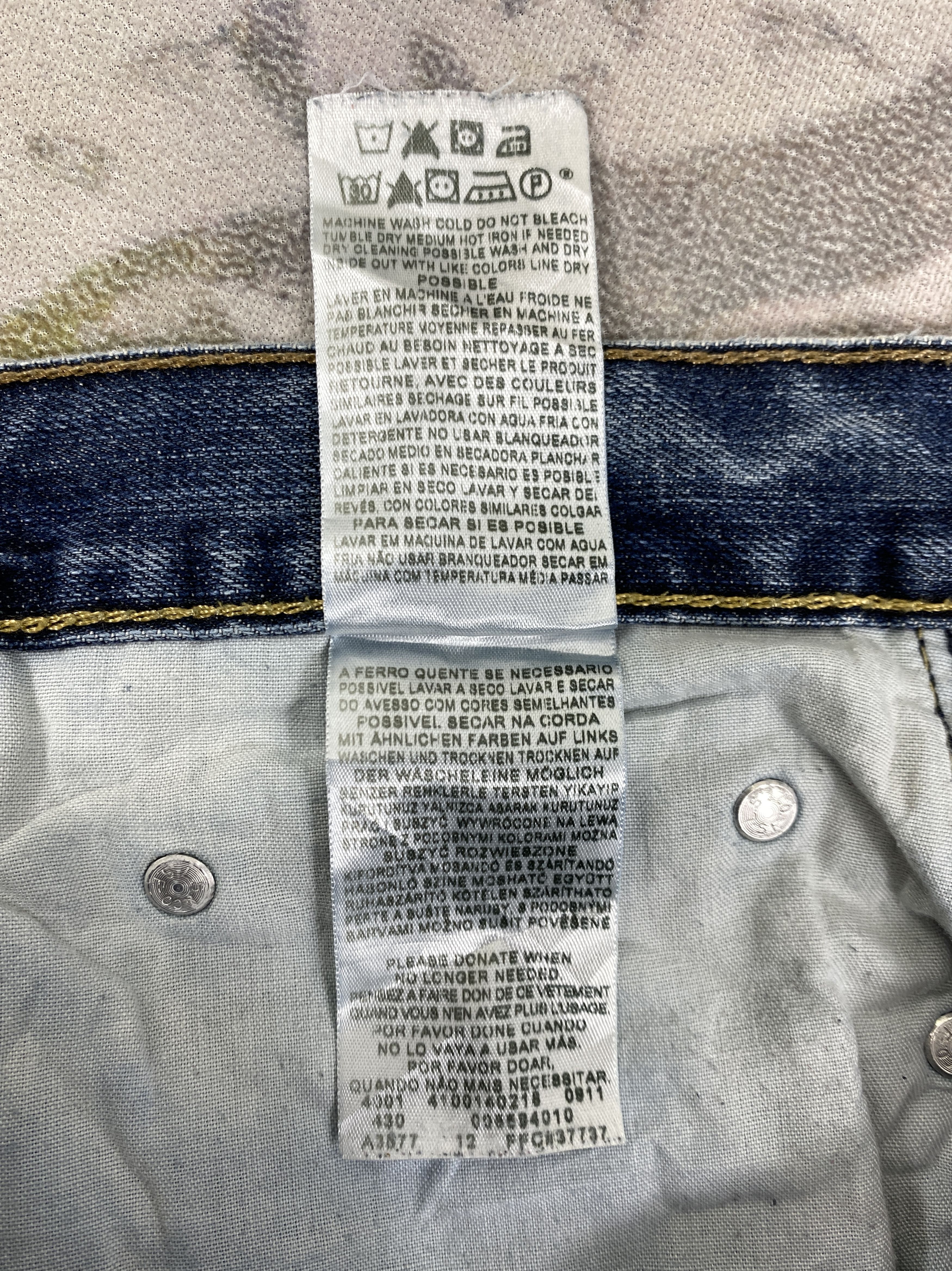 Levi's Blue Vintage Levi's 559 Jeans 35x32.5 Denim -JN1961 Size US 35 - 11 Thumbnail