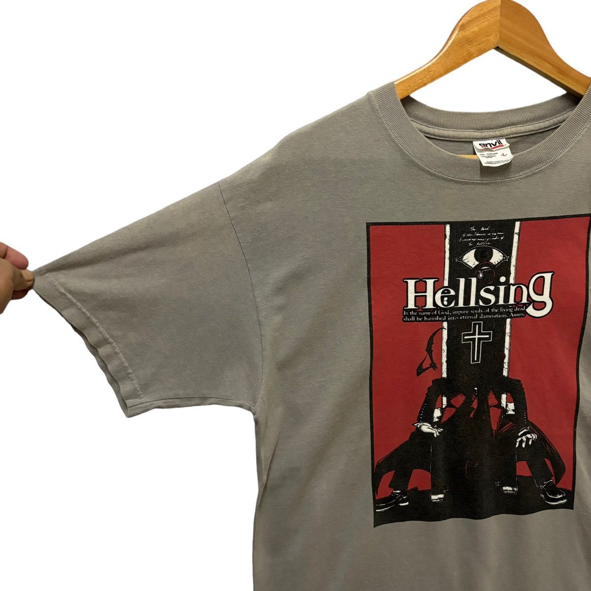Vintage Vintage Hellsing Graphic Tshirt Size US L / EU 52-54 / 3 - 6 Thumbnail
