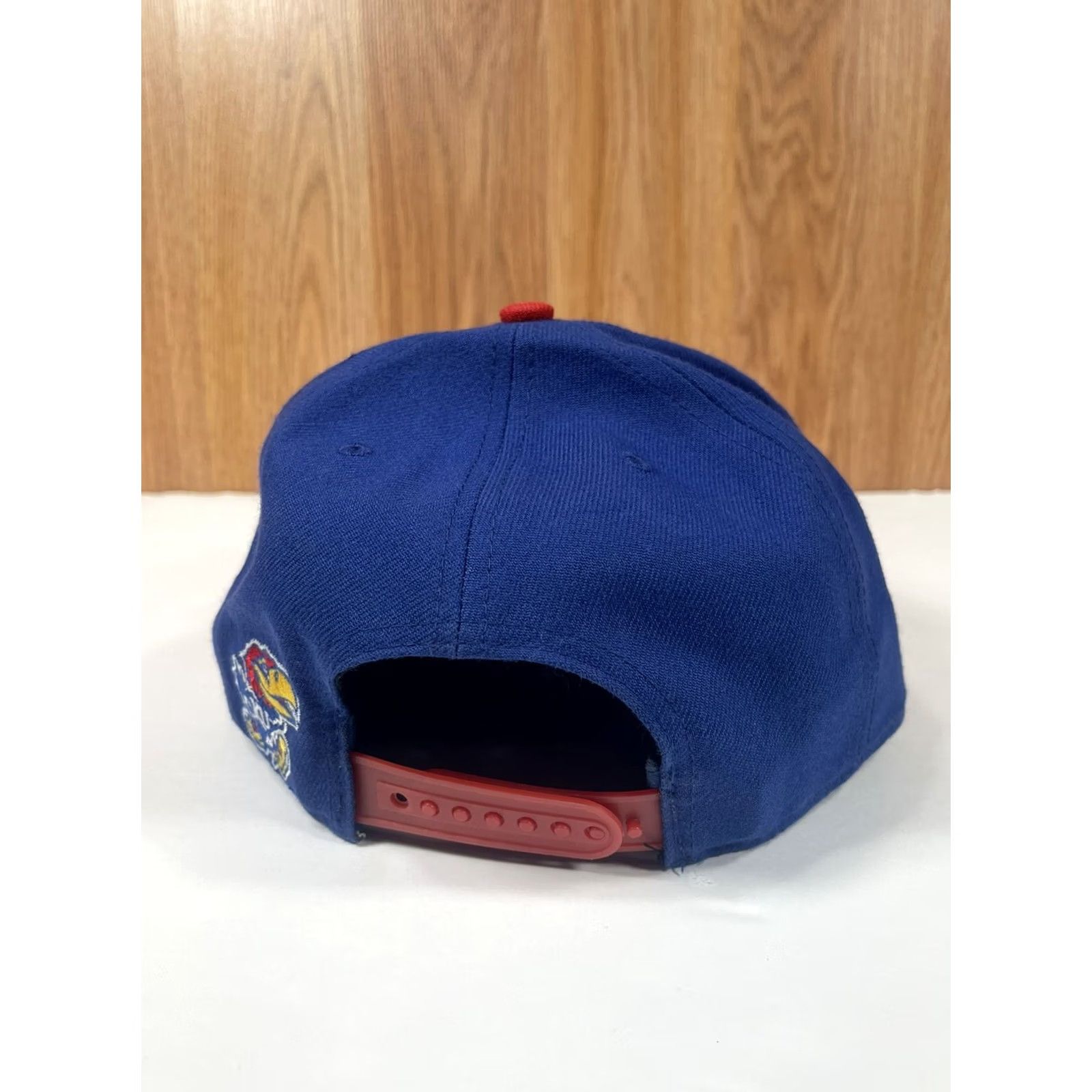 NCAA Forty Seven47 Brand NCAA Kansas Jayhawks Snapback Hat One Size Fit All Flat Bill Adjustable Logo Multicolor Men Hat Size ONE SIZE - 3 Thumbnail