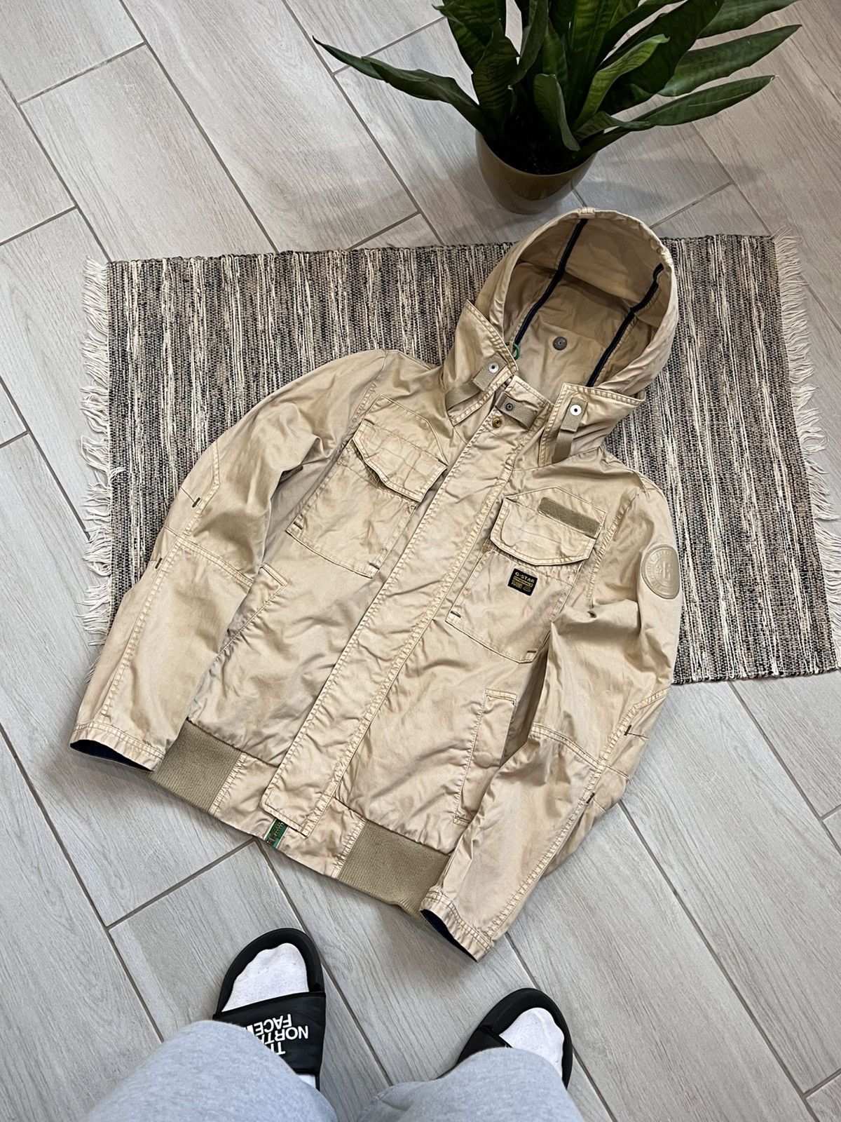 G-Star G Star Raw Jacket tactical pocket hoodie designer military Size US M / EU 48-50 / 2 - 1 Thumbnail