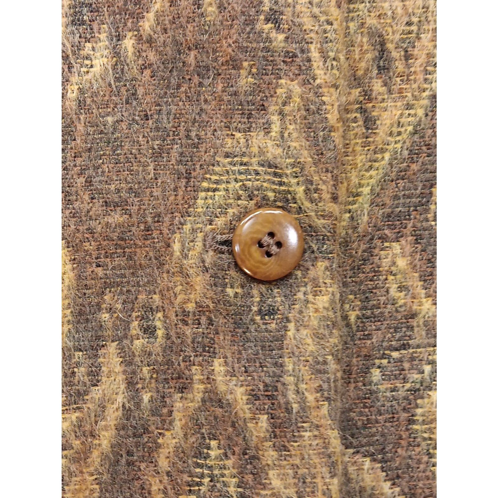 Joseph Abboud Joseph Abboud Collection Blazer Womens 12 Brown Paisley Mohair Wool Blend Italy Blazer Size XL / US 12-14 / IT 48-50 - 6 Thumbnail