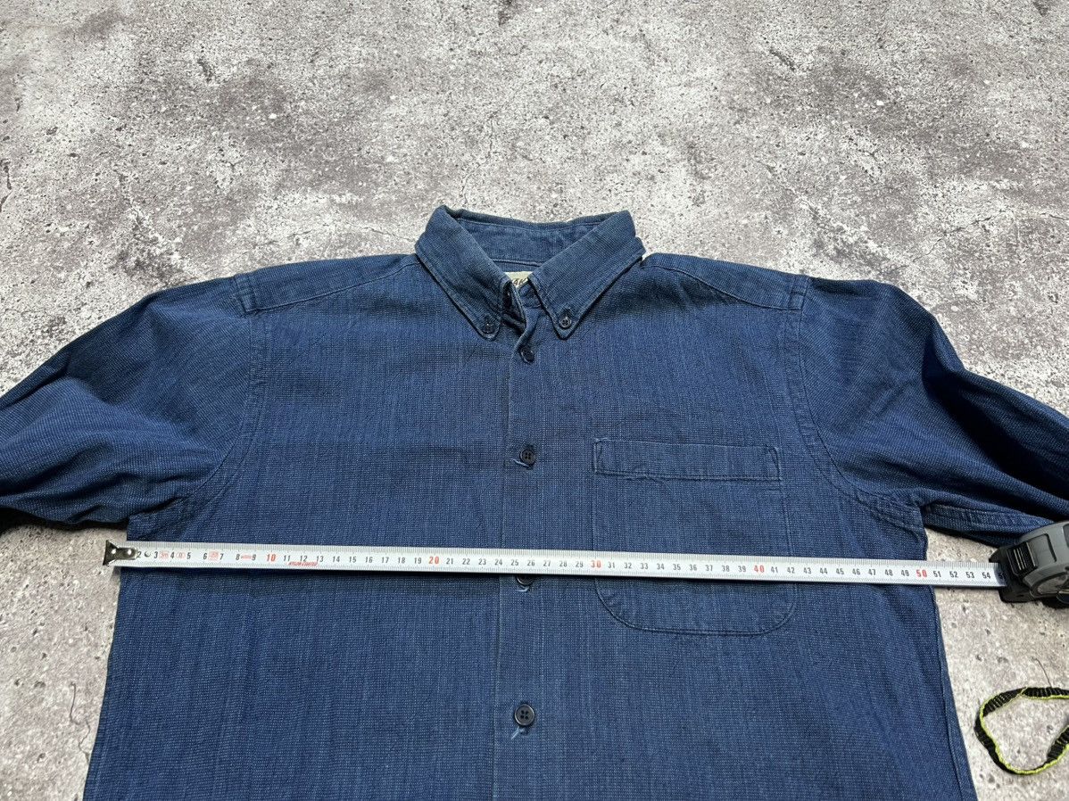 Naked & Famous Naked & Famous Denim Indigo Button Up Long Sleeve Shirt M Size US M / EU 48-50 / 2 - 10 Thumbnail