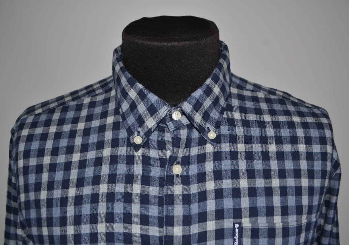Barbour Barbour Gingham Shirt Long sleeve Cage TAILORED Fit size XL Size US XL / EU 56 / 4 - 2 Thumbnail