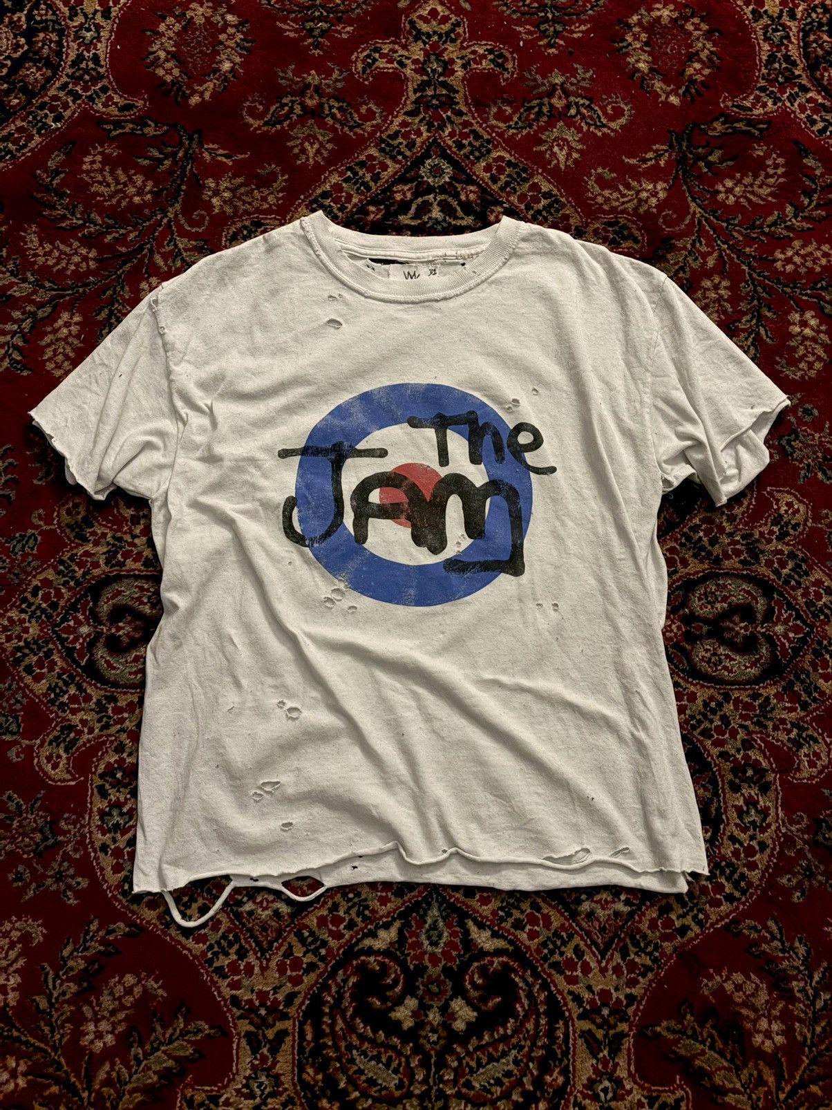 Band Tees × Vintage THE JAM TRASHED TEE Size US M / EU 48-50 / 2 - 1 Thumbnail