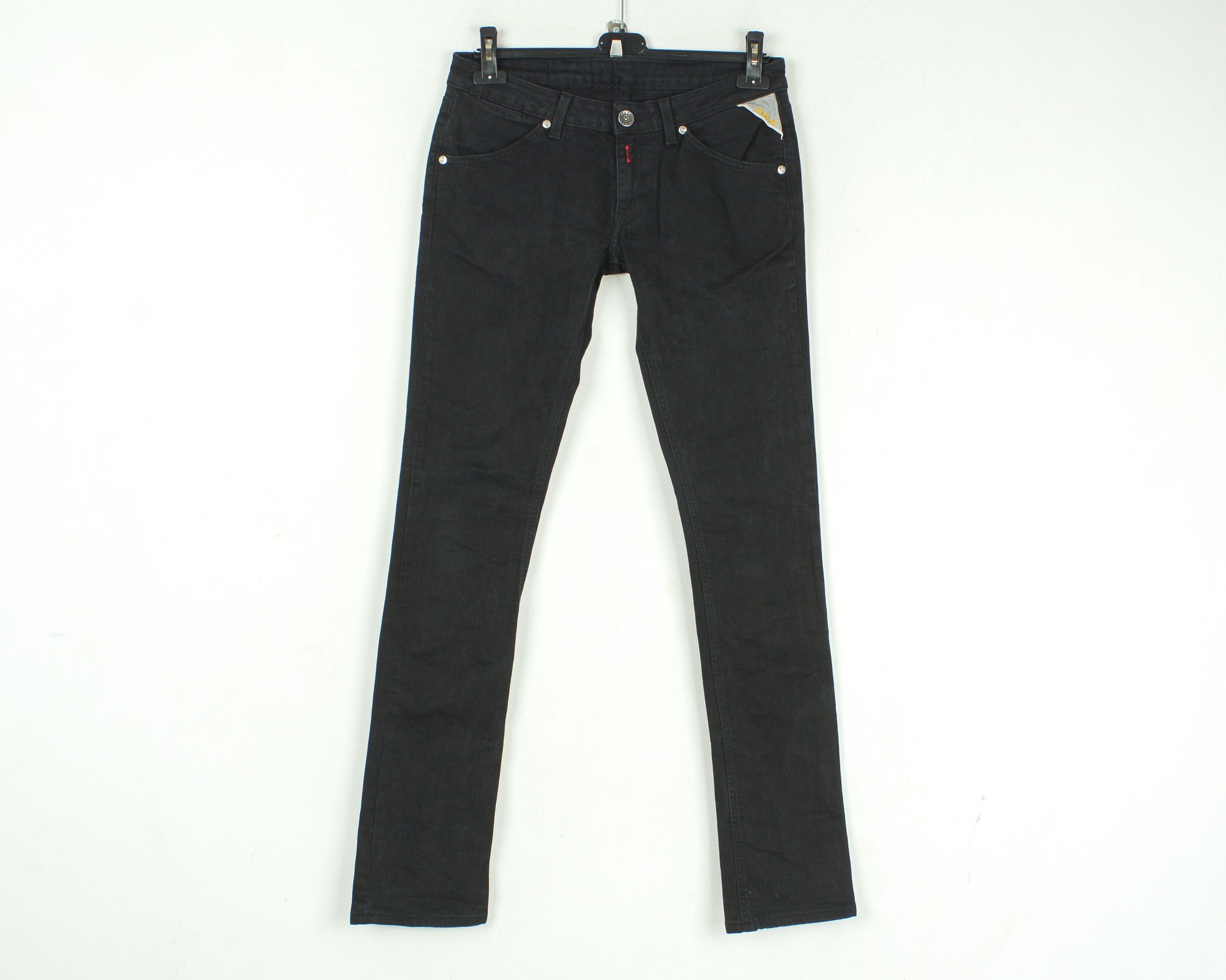 Replay W30 L34 Slim Fit Tapered Jeans Denim Pants Trousers Stretchy Size US 30 / EU 46 - 1 Thumbnail