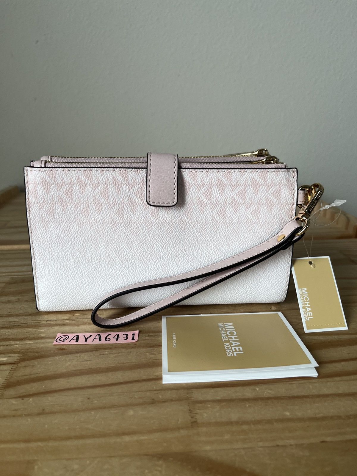 Michael Kors Michael kors Jet set travel large double zip wristlet Size ONE SIZE - 3 Thumbnail