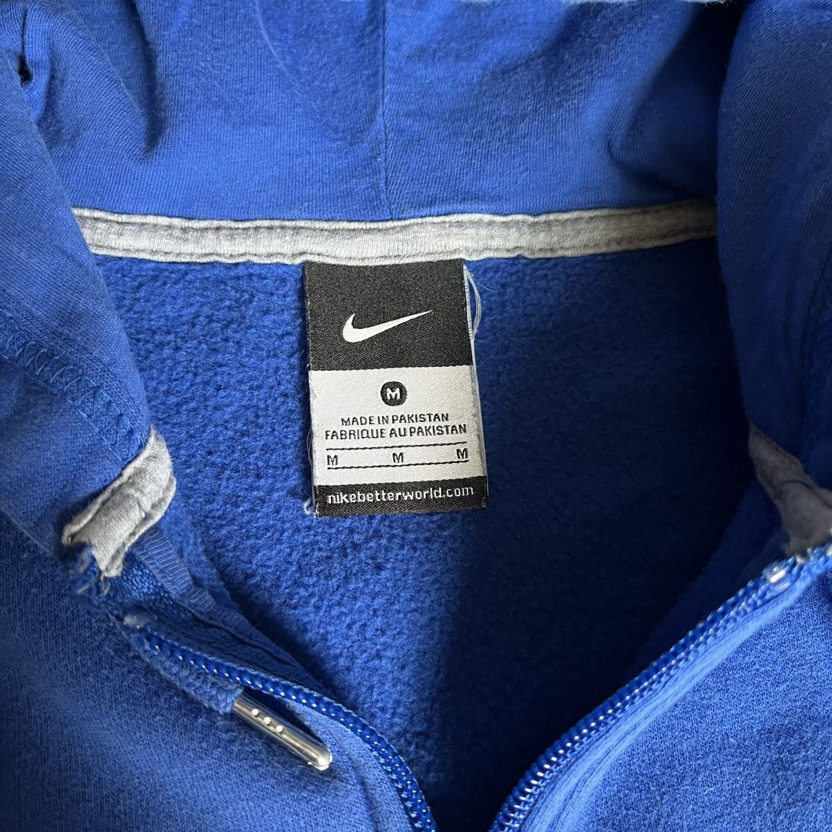 Nike Vintage 2000s Nike Zip Up Basic Swoosh Logo Pullover Hoodie Size US M / EU 48-50 / 2 - 6 Thumbnail