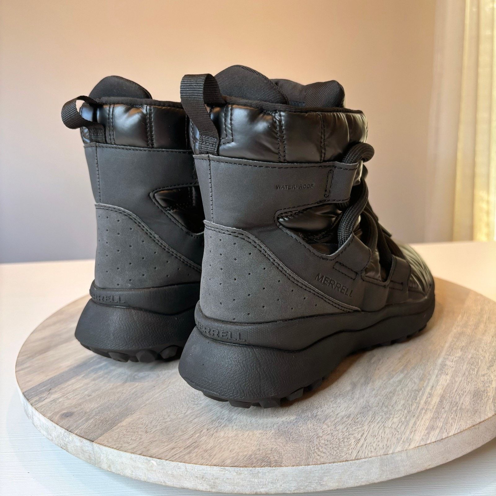 Merrell Merrell Size 6.5 Cloud Puff Lace Polar Insulated Snow Boots Size US 6.5 / IT 36.5 - 7 Thumbnail