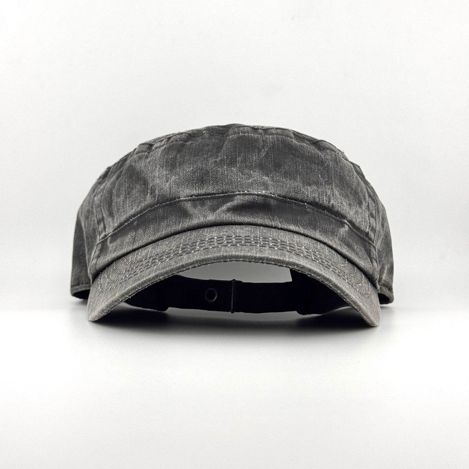 UNIONBAY Vintage Unionbay Patrol Cap Y2K Washed Denim Military Hat Size ONE SIZE - 1 Thumbnail