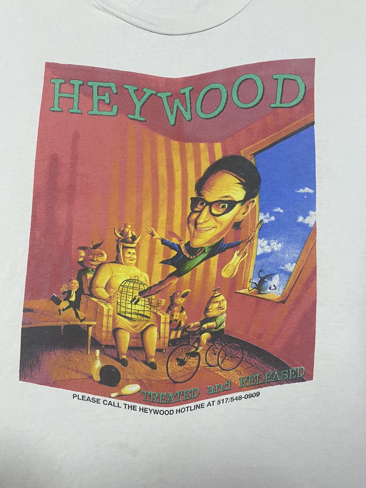 Band Tees Vintage Cover Album Hickey, Hockey,Holey By Heywood banks Size US XL / EU 56 / 4 - 2 Thumbnail