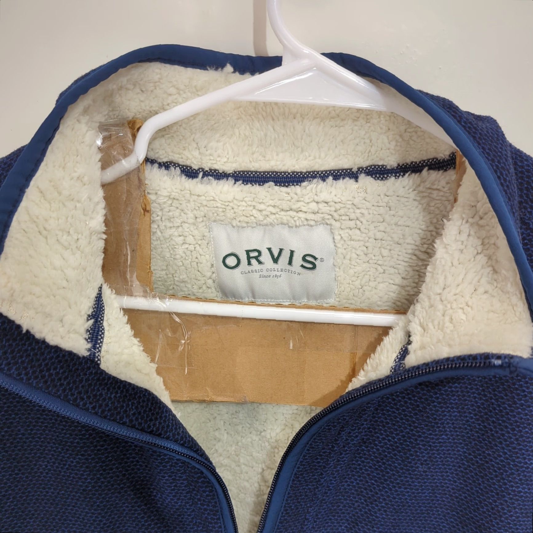 Orvis Orvis Pullover Sweater 2XL Men’s Blue Fleece Sherpa Lined 1/4 Zip Thick Casual Workwear Size US XXL / EU 58 / 5 - 4 Thumbnail