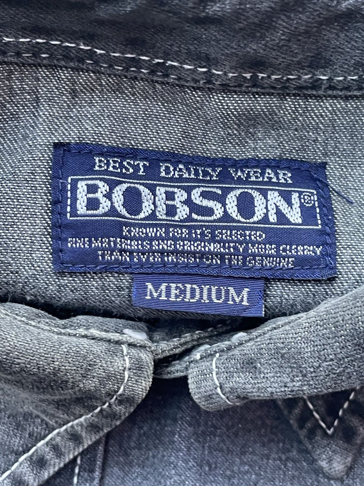 Japanese Brand Vintage Bobson Western Shirt Size US L / EU 52-54 / 3 - 15 Thumbnail