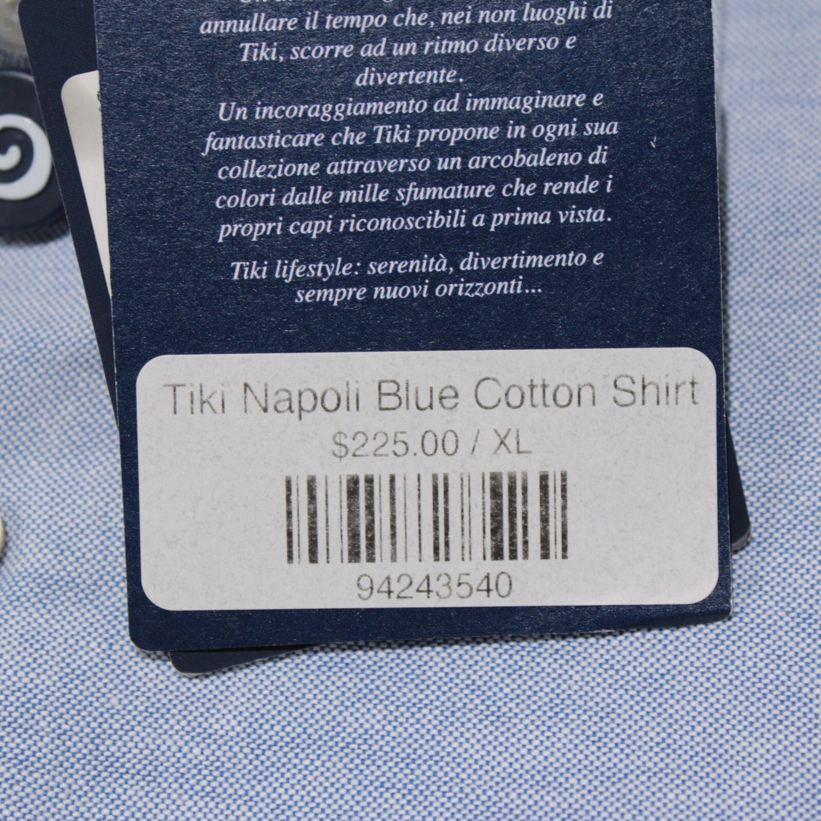 Other Tiki New with tags Shirt Size XL US In Blue Size US XL / EU 56 / 4 - 8 Thumbnail