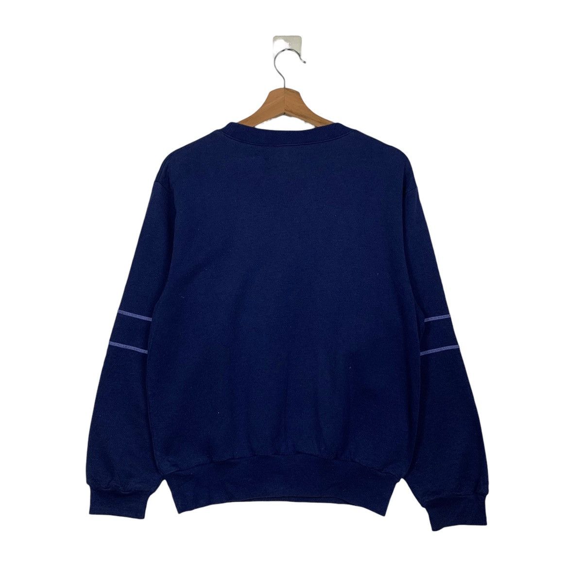 Japanese Brand NCAA Big Logo Crewneck Sweatshirt #1779-C79 Size L / US 10 / IT 46 - 7 Thumbnail