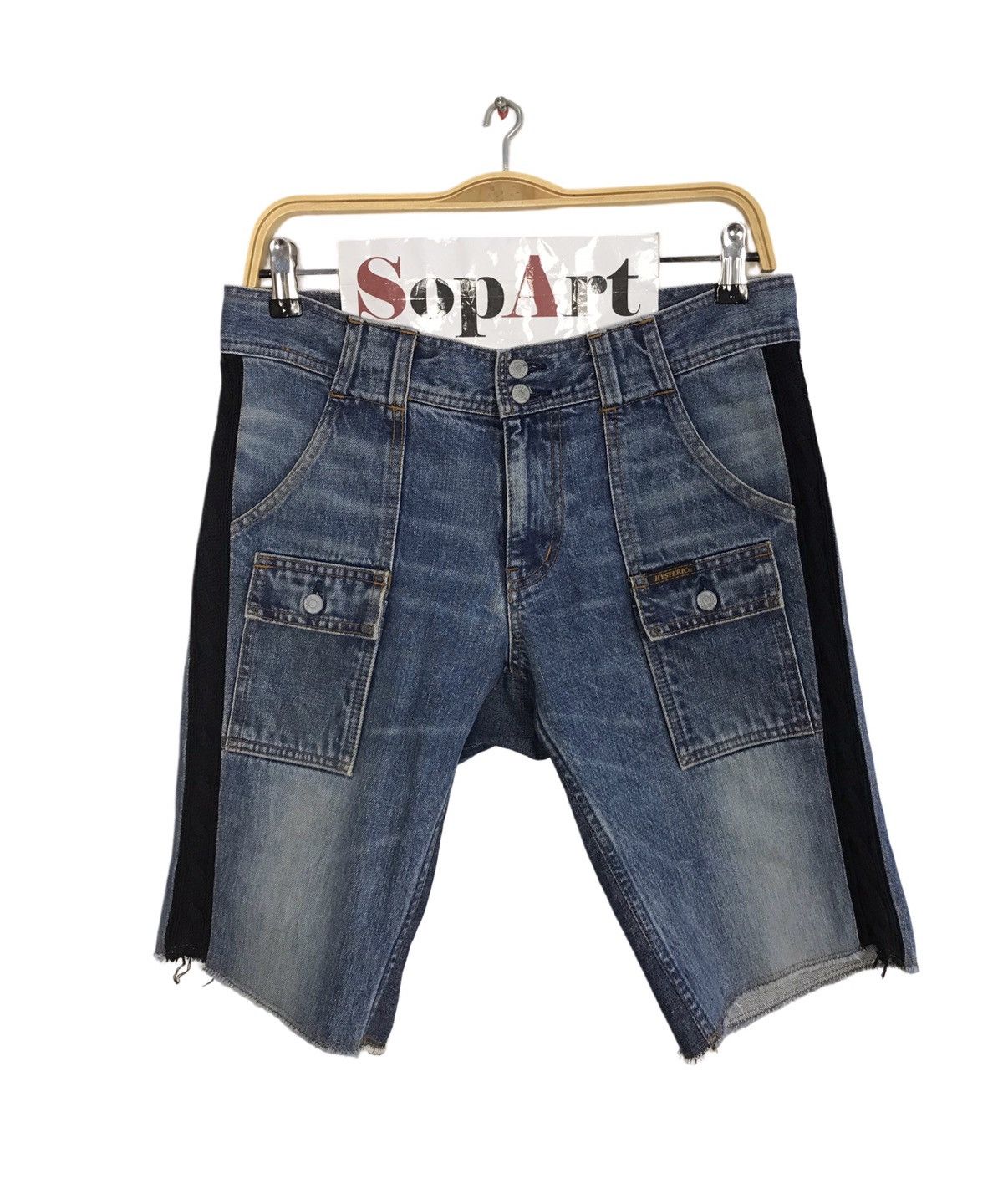 Hysteric Glamour × Japanese Brand Vintage Short Pants Hysteric Glamour Bushpant Custom Design Size US 32 / EU 48 - 1 Thumbnail