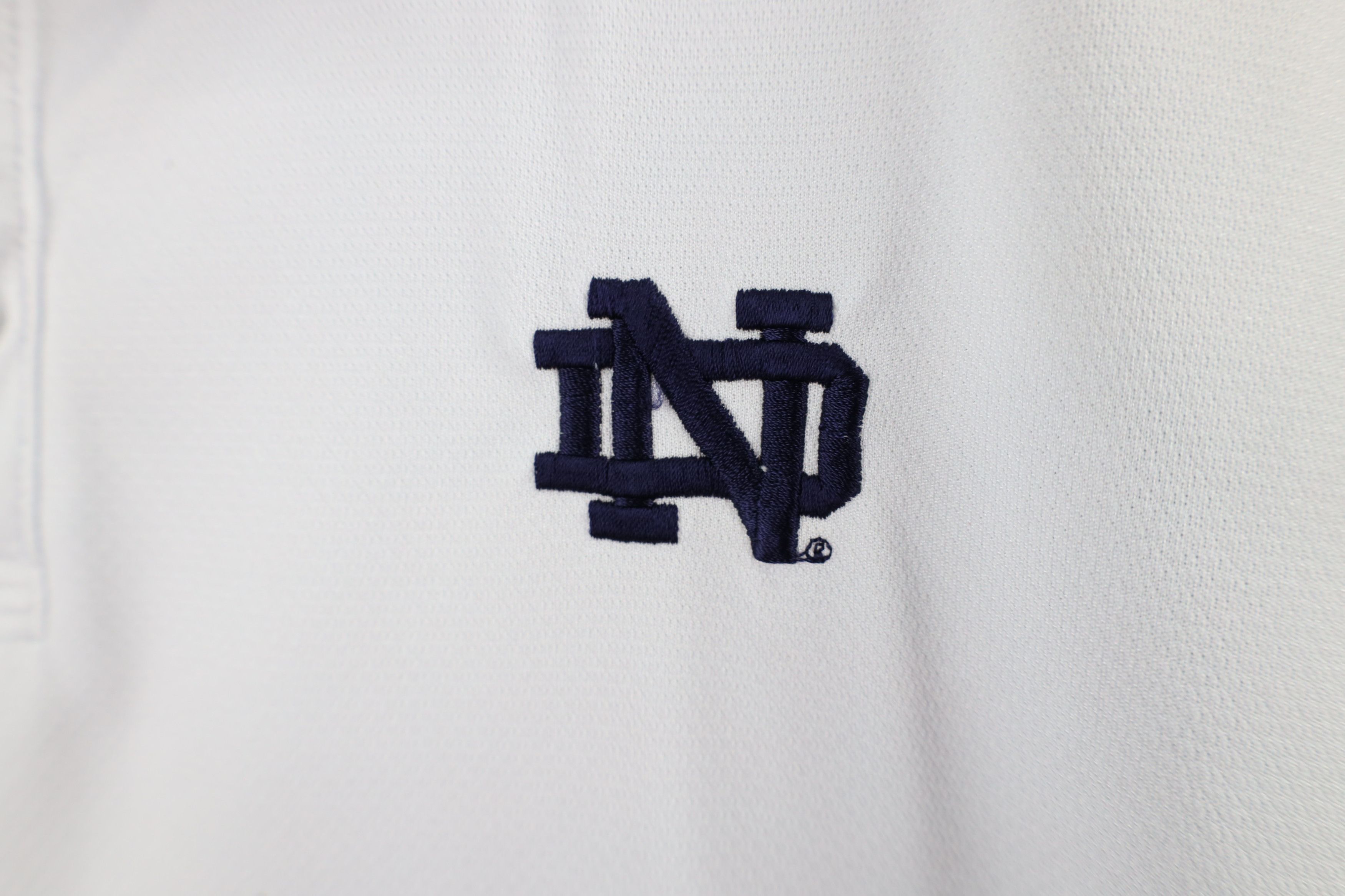 Adidas × Vintage Adidas Notre Dame Football 2013 National Championship Polo Size US L / EU 52-54 / 3 - 5 Thumbnail