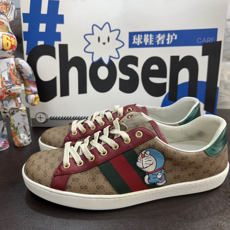 Gucci Gucci Doraemon Casual Fashion Sneakers 0079 Size US 9.5 / EU 42-43 - 1 Thumbnail