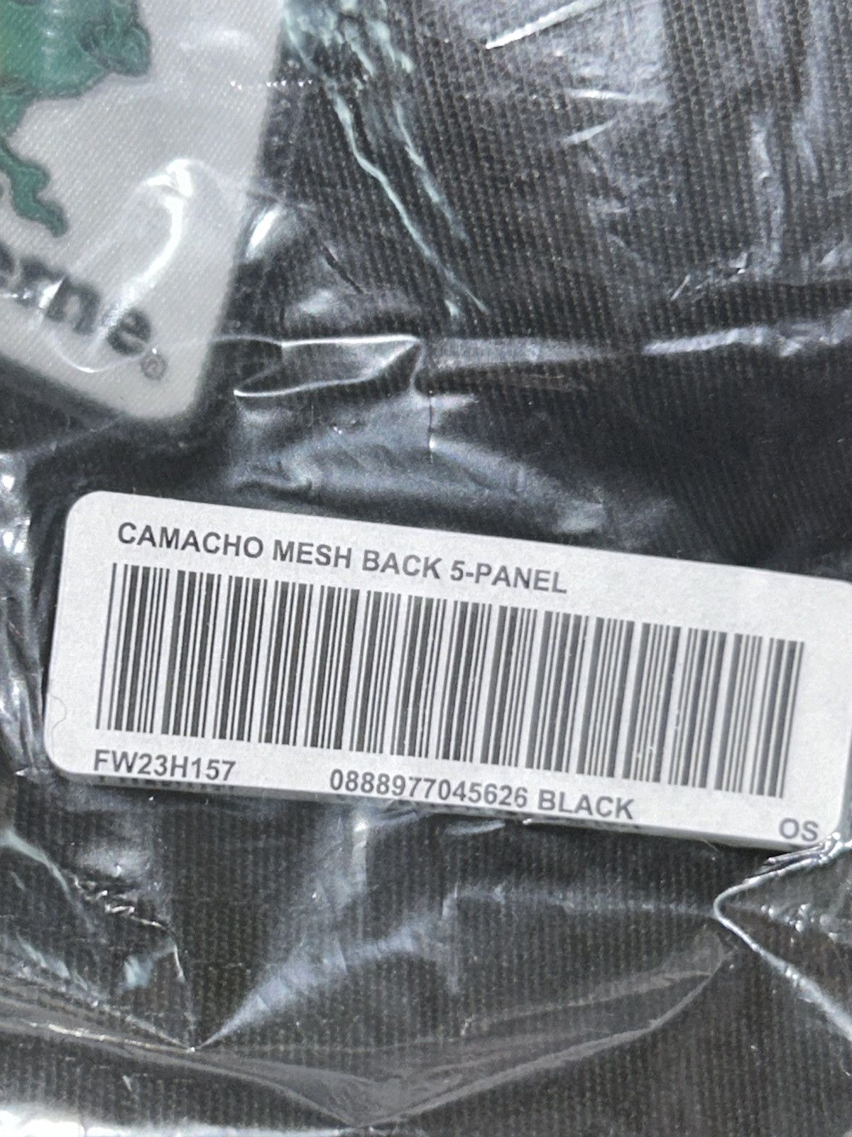 Supreme Supreme Camacho Mesh Back 5-Panel Hat FW23 NEW Size ONE SIZE - 2 Thumbnail
