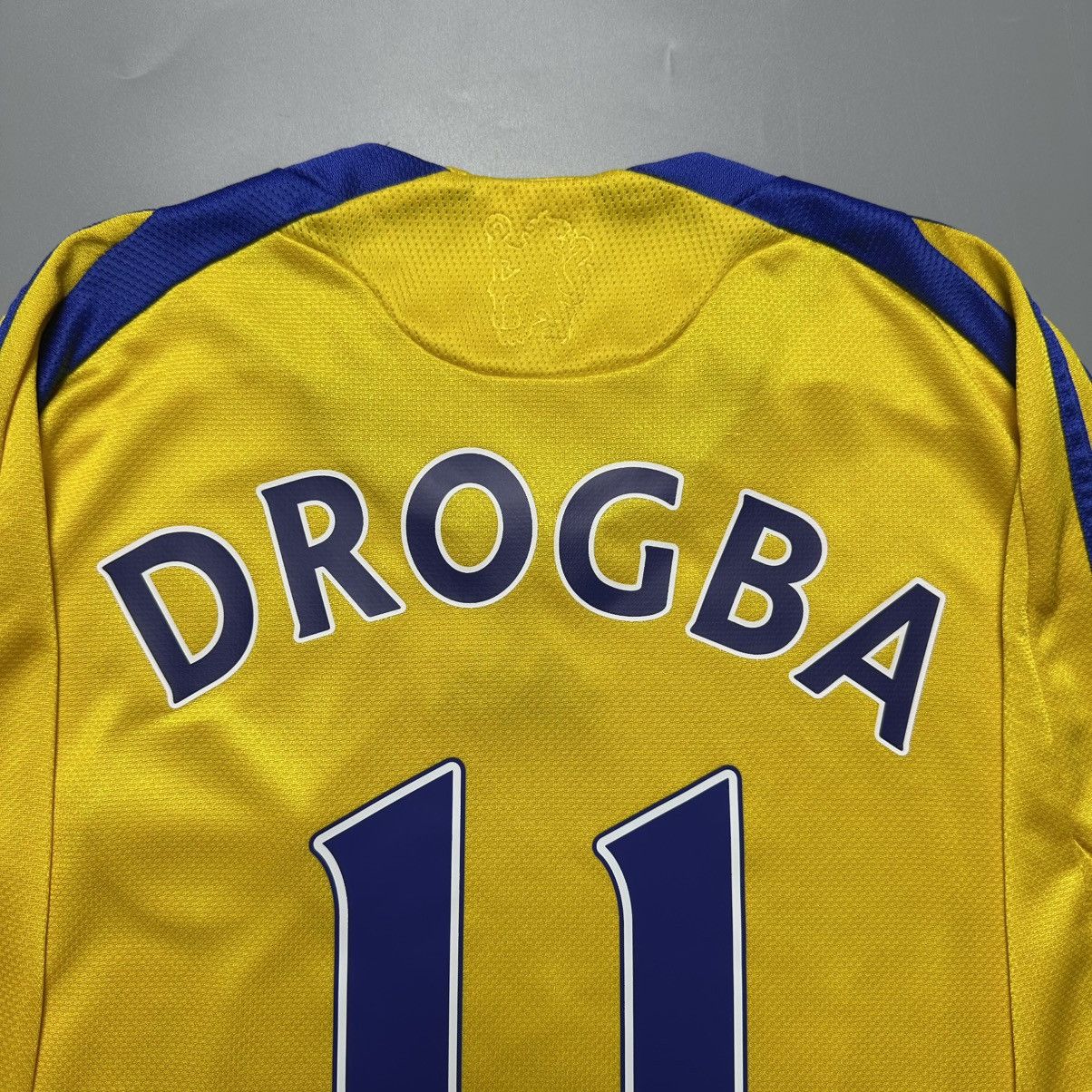 Adidas CHELSEA ADIDAS 2008/2009 FOOTBALL THIRD JERSEY #11 DROGBA Size US XL / EU 56 / 4 - 14 Thumbnail