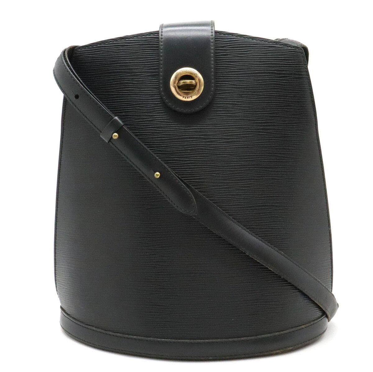 Louis Vuitton Louis Vuitton Louis Vuitton Epi Cluny Shoulder Bag Black M52252 Leather Shoulder Bag M52252 in Good Condition Size ONE SIZE - 1 Thumbnail