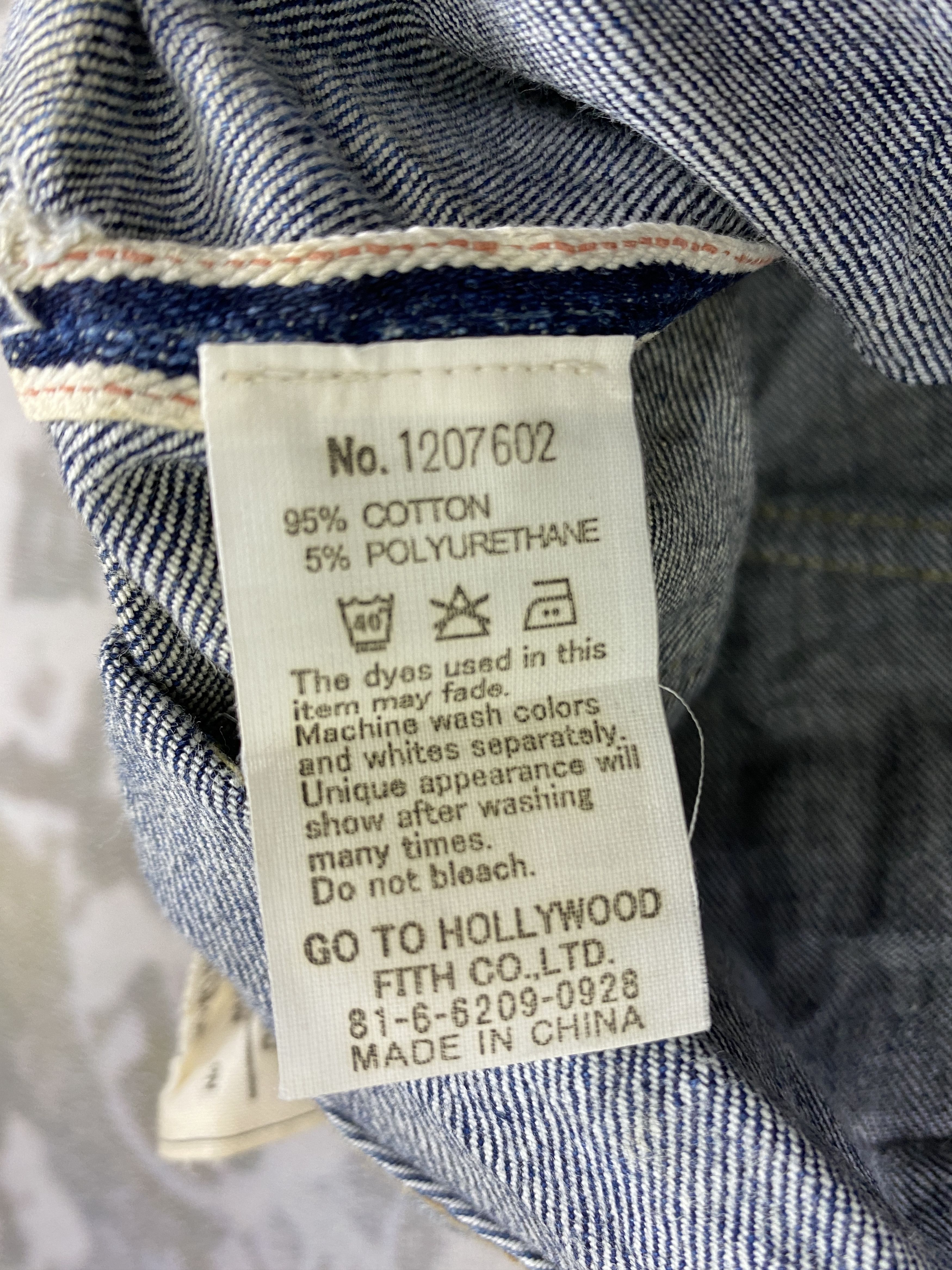 Kapital Redline Go To Hollywood KAPITAL STYLE 31x33 Denim-JN3782 Size US 31 - 9 Thumbnail