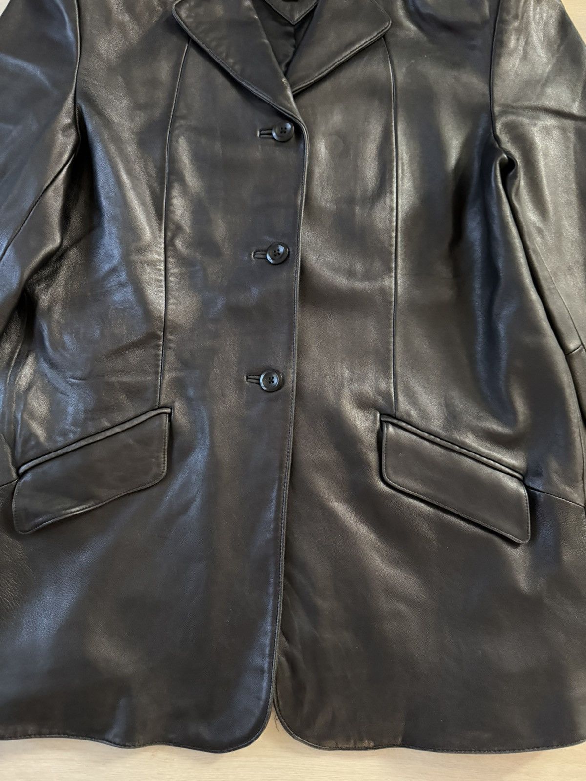 Vintage Vintage Valerie Stevens Ladies Black Lambskin Leather Sz L Size L / US 10 / IT 46 - 4 Thumbnail