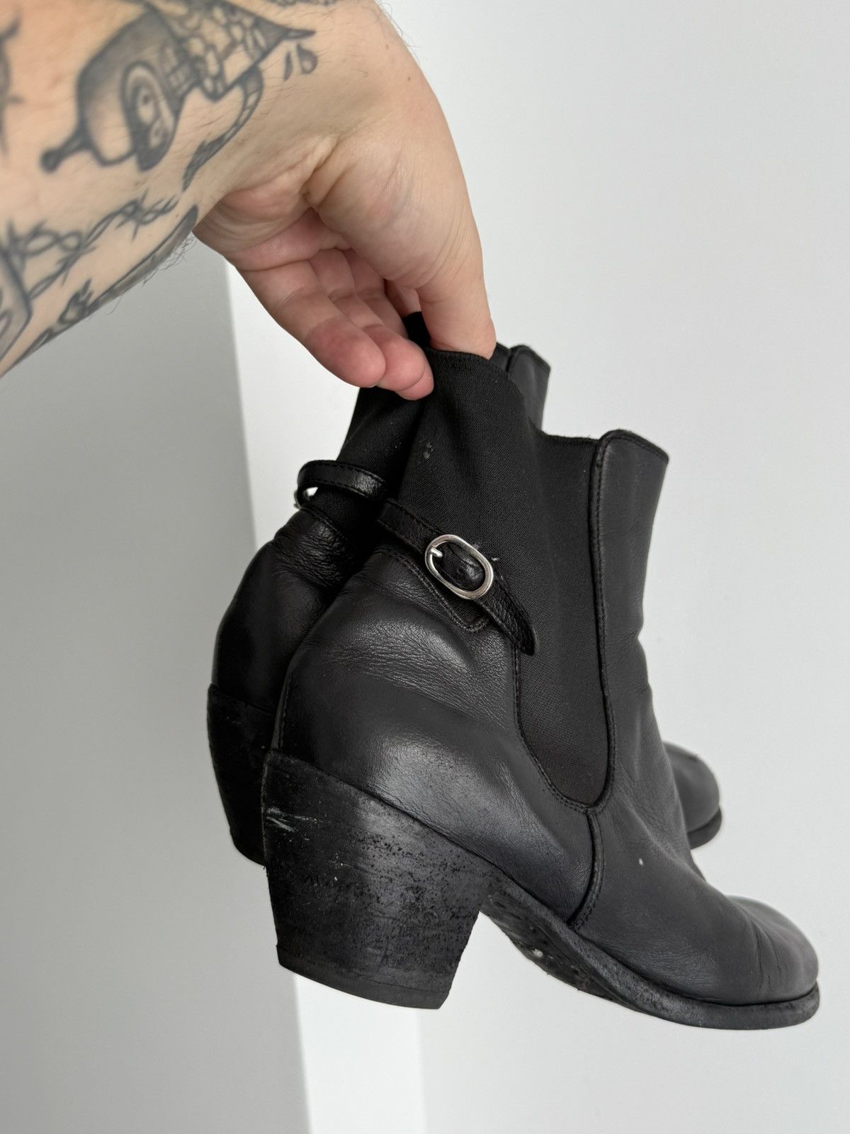 Officine Creative Officine Creative 003 Leather Biker Ankle Boots Size 39 Size US 9 / IT 39 - 2 Thumbnail