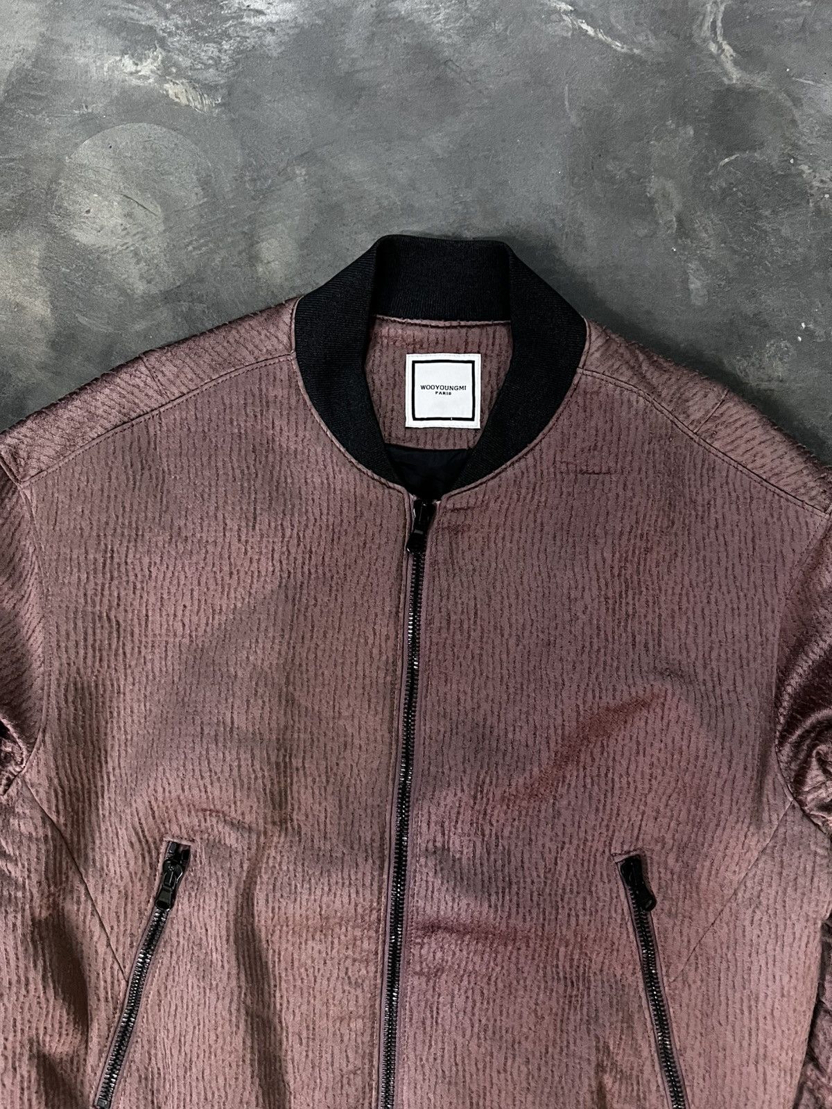 Wooyoungmi Wooyoungmi Paris Peach Bomber Jacket Size US M / EU 48-50 / 2 - 6 Thumbnail