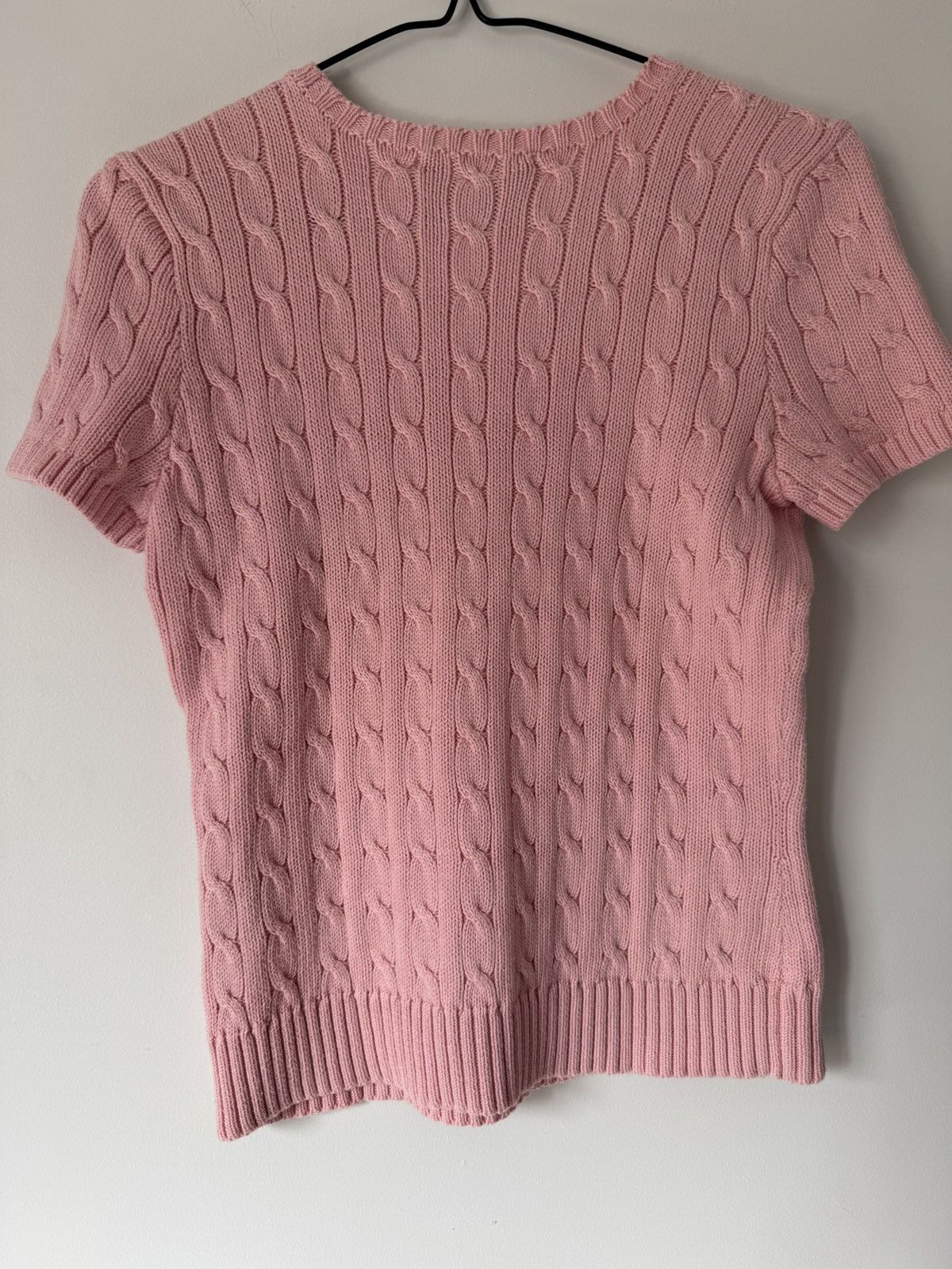 Ralph Lauren Ralph Lauren pink knit cotton tshirt Size S / US 4 / IT 40 - 5 Thumbnail