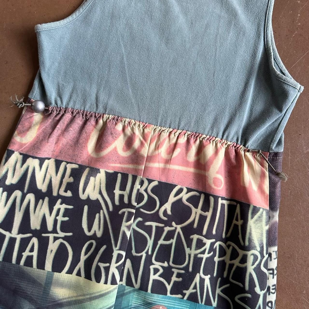 Cop Copine COP COPINE 2000s Sleeveless Recipe Text Graphic Maxi Dress Size S / US 4 / IT 40 - 7 Thumbnail