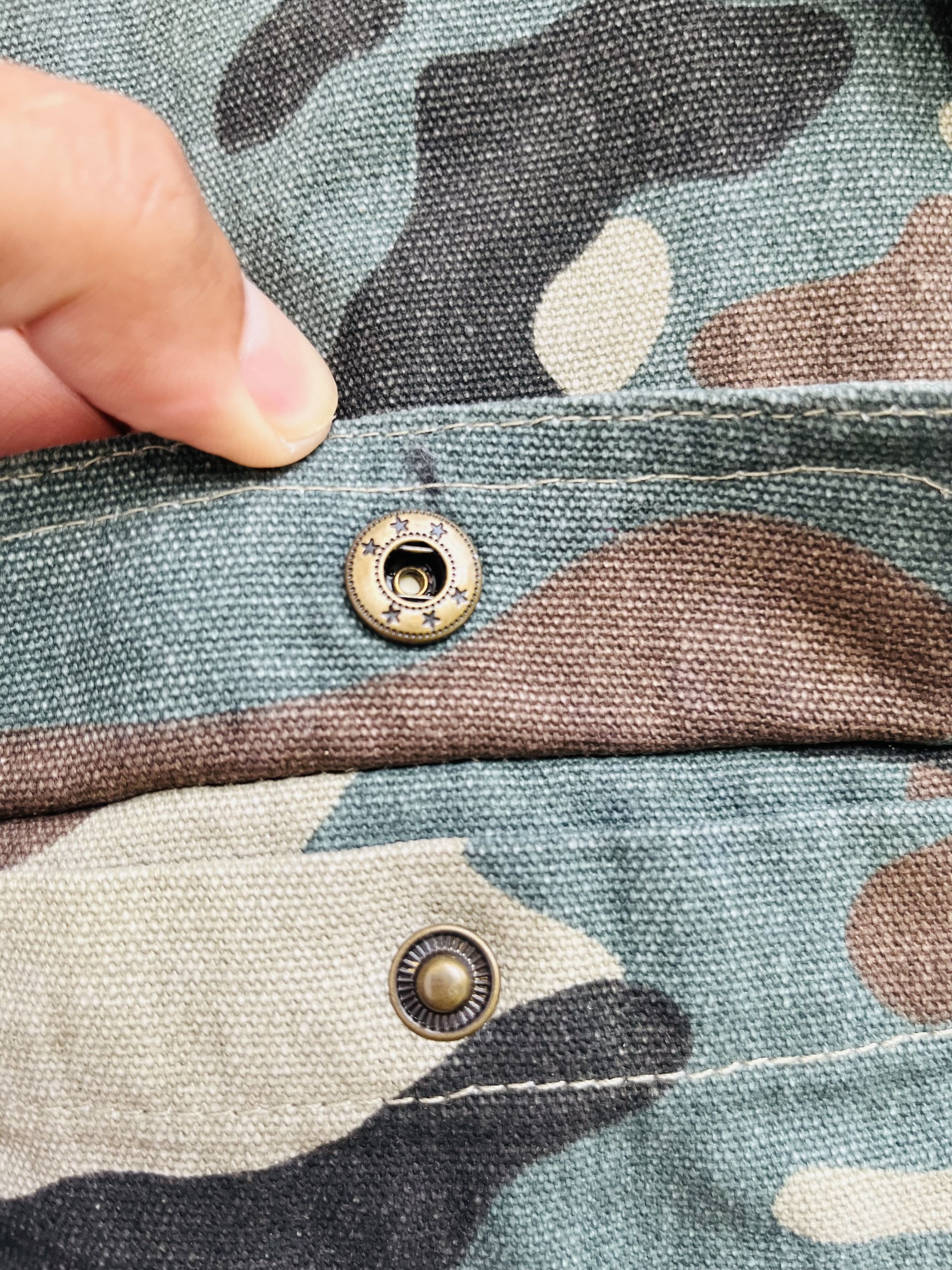 Japanese Brand Vintage DWFH Spider Duck Camouflage Fashion Style Size US M / EU 48-50 / 2 - 12 Thumbnail