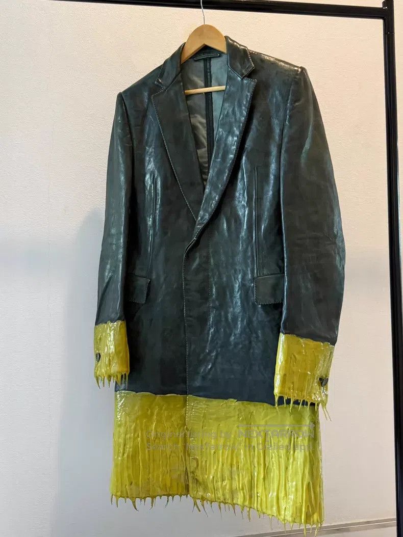 Carol Christian Poell Carol Christian Poell Leather Coat Size US S / EU 44-46 / 1 - 1 Thumbnail