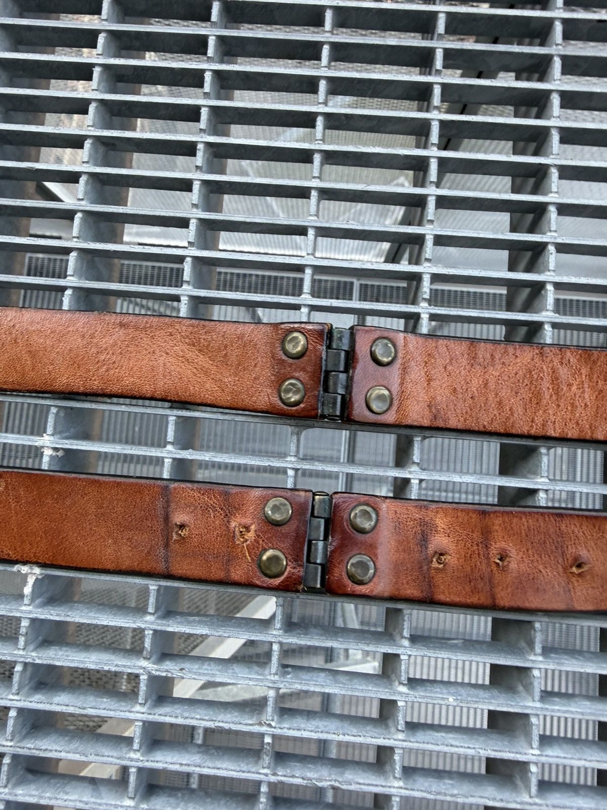 Diesel Vintage Diesel Folding Leather Belt Size ONE SIZE - 4 Thumbnail