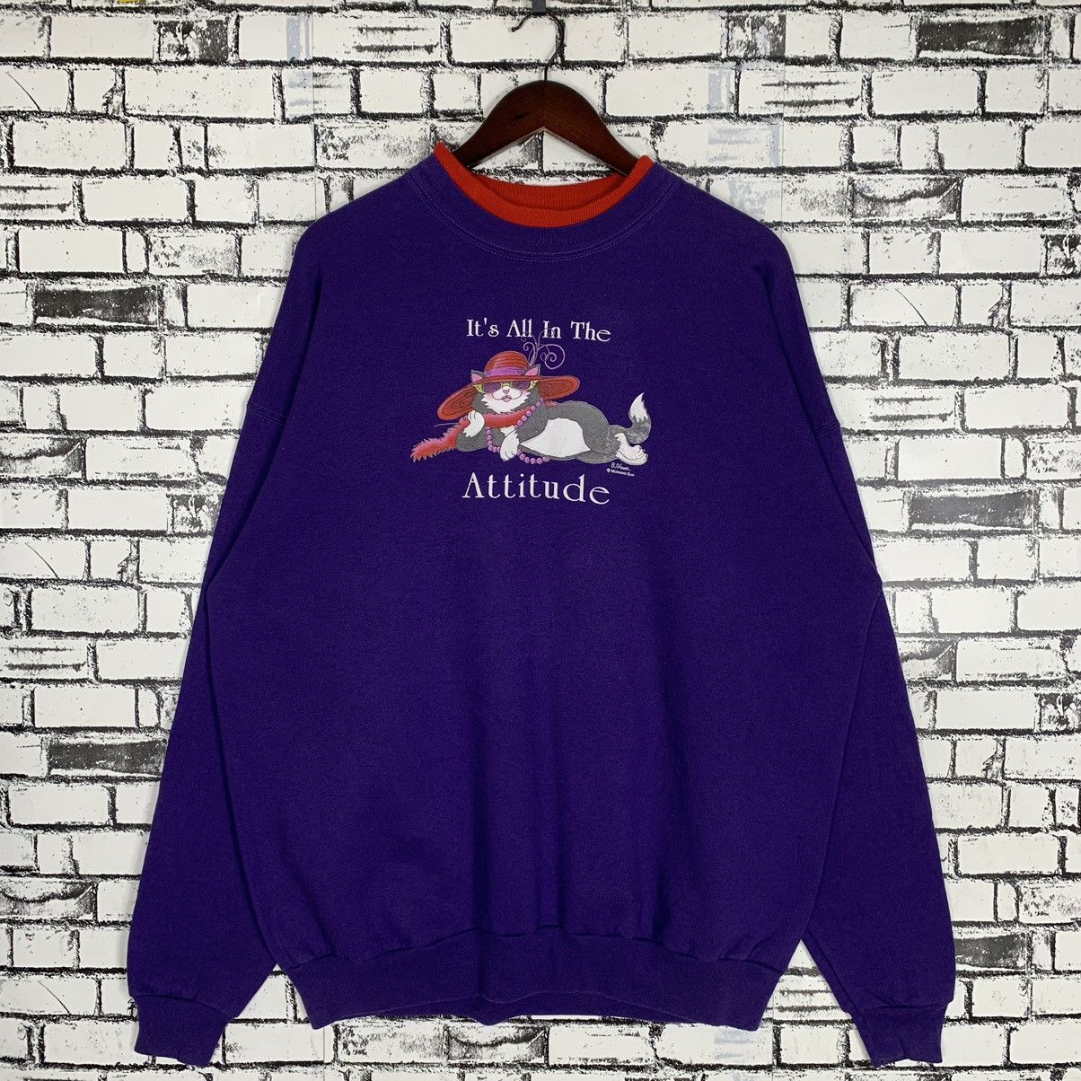 Other × Vintage Vintage BJ Hawen Morning Sun Sweatshirt Crewneck Size L / US 10 / IT 46 - 1 Thumbnail