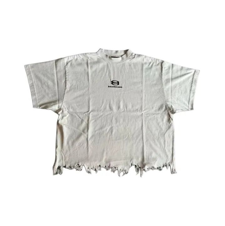 Balenciaga Balenciaga Casual Logo Short Sleeve T-Shirt Size US M / EU 48-50 / 2 - 1 Thumbnail