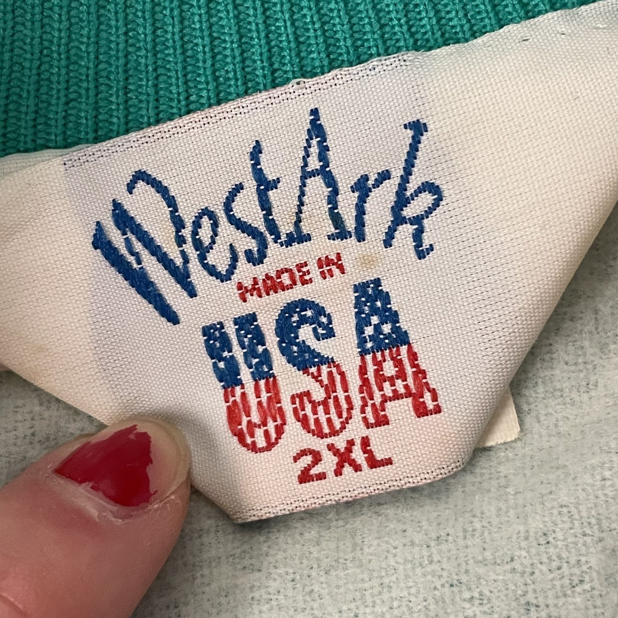 Other Vtg West Ark SHINY Teal Bomber Cities of Gold Casino Jacket Size US XXL / EU 58 / 5 - 7 Thumbnail