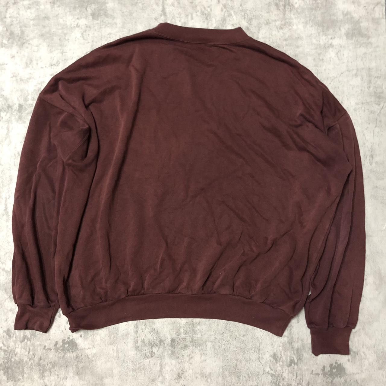 Other Brown vintage 90s crewneck sweatshirt #90s #crewneck Size US XL / EU 56 / 4 - 4 Thumbnail