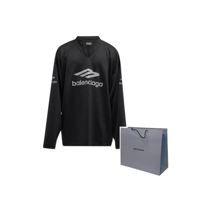 Balenciaga Balenciaga FW24 Skiwear Long Sleeve Casual T-Shirt Size US S / EU 44-46 / 1 - 1 Thumbnail