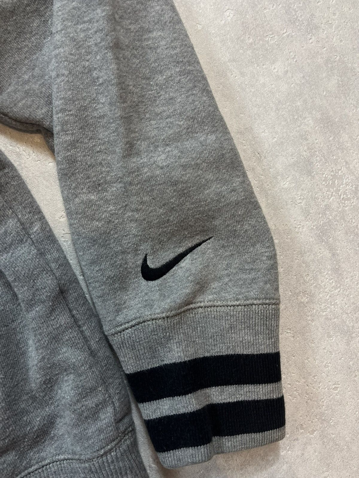 Nike × Vintage 00s Nike Retro Logo Vintage Y2K Avant Garde Button Up Jacket Size US L / EU 52-54 / 3 - 4 Thumbnail