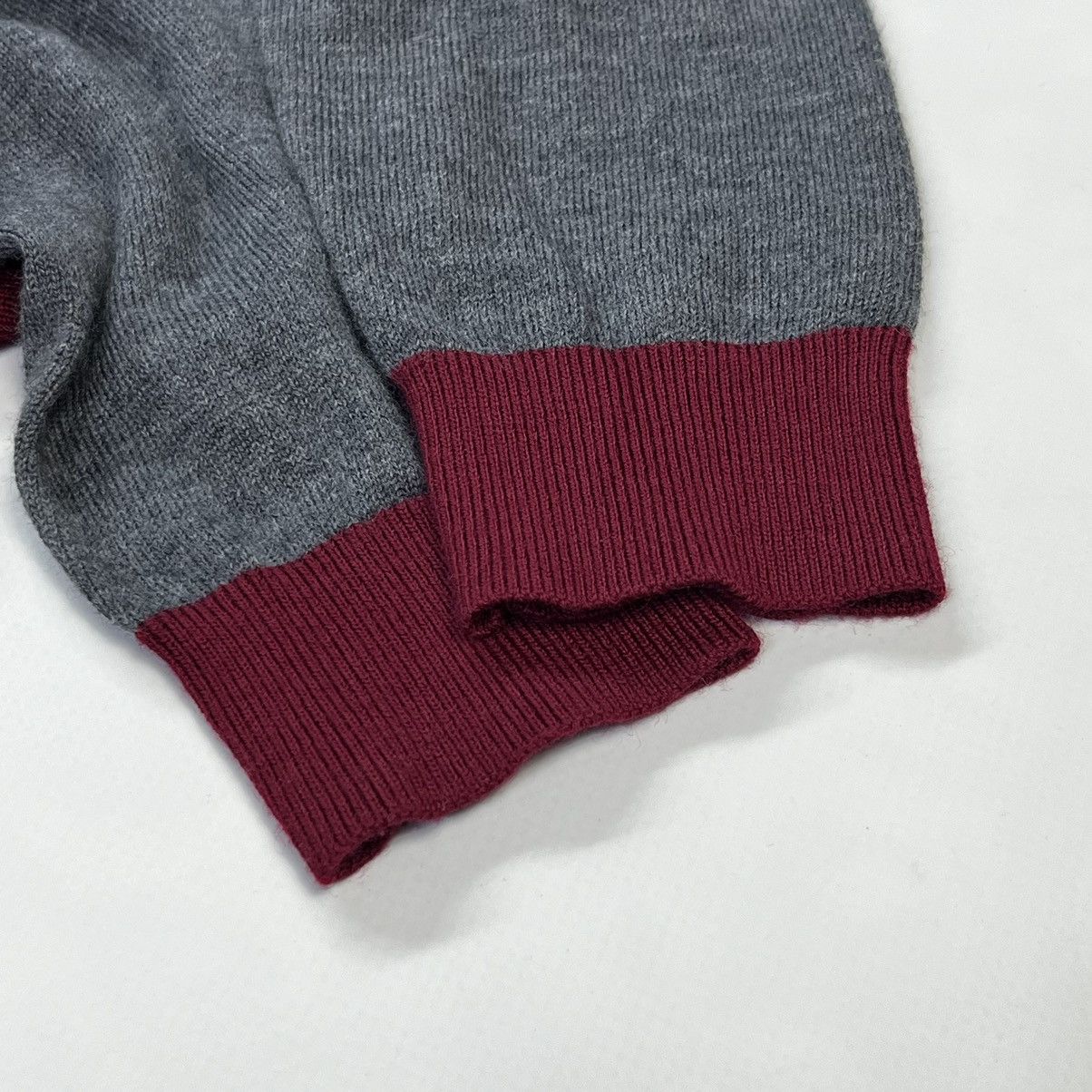 Designer Reiss Wool Polo Long Sleeve Size US M / EU 48-50 / 2 - 8 Thumbnail
