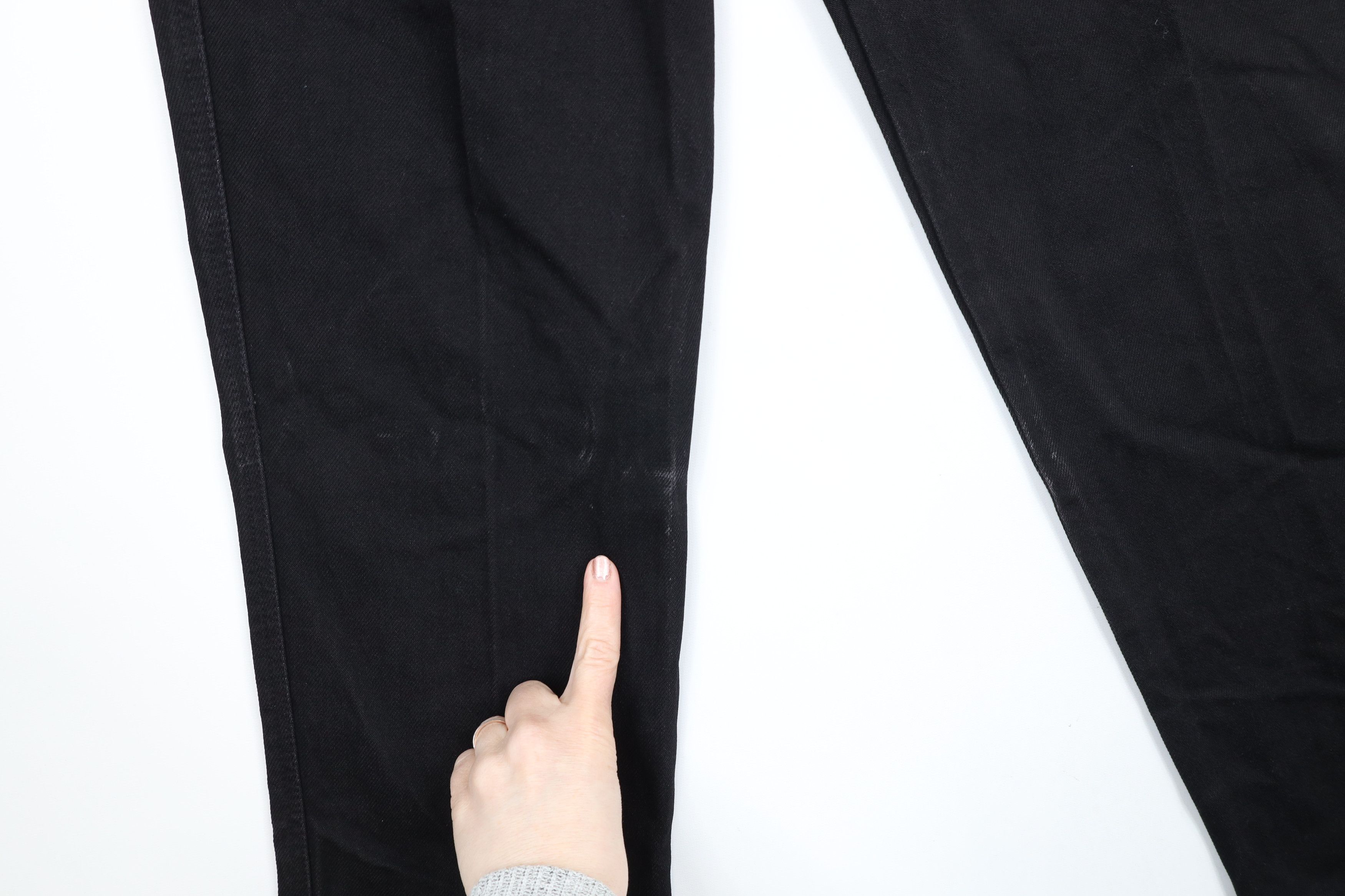 Vintage Deadstock Vintage 90s Streetwear High Waist Straight Jeans Size 31" - 5 Thumbnail