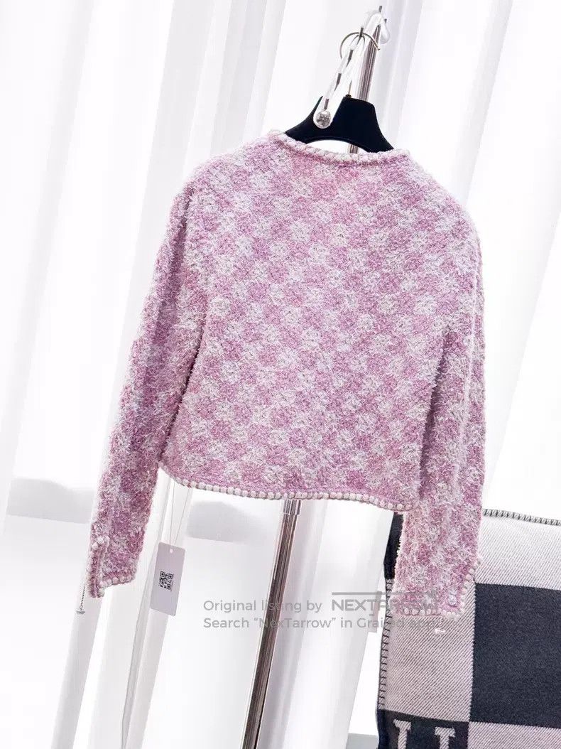Chanel Chanel Checkerboard fine flash diamond buckle yarn woven l Size XS / US 0-2 / IT 36-38 - 3 Thumbnail