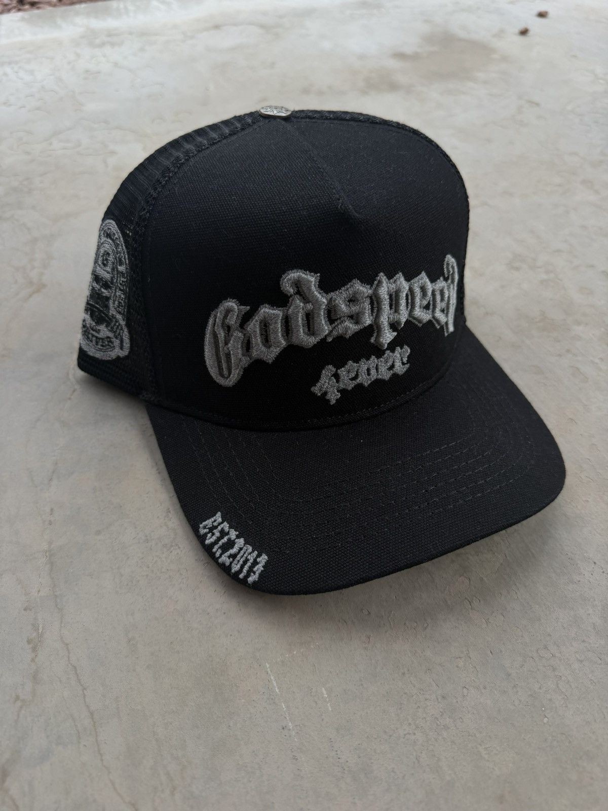 Godspeed Godspeed GS Forever Trucker Hat – Black / 3M Reflective Size ONE SIZE - 1 Thumbnail