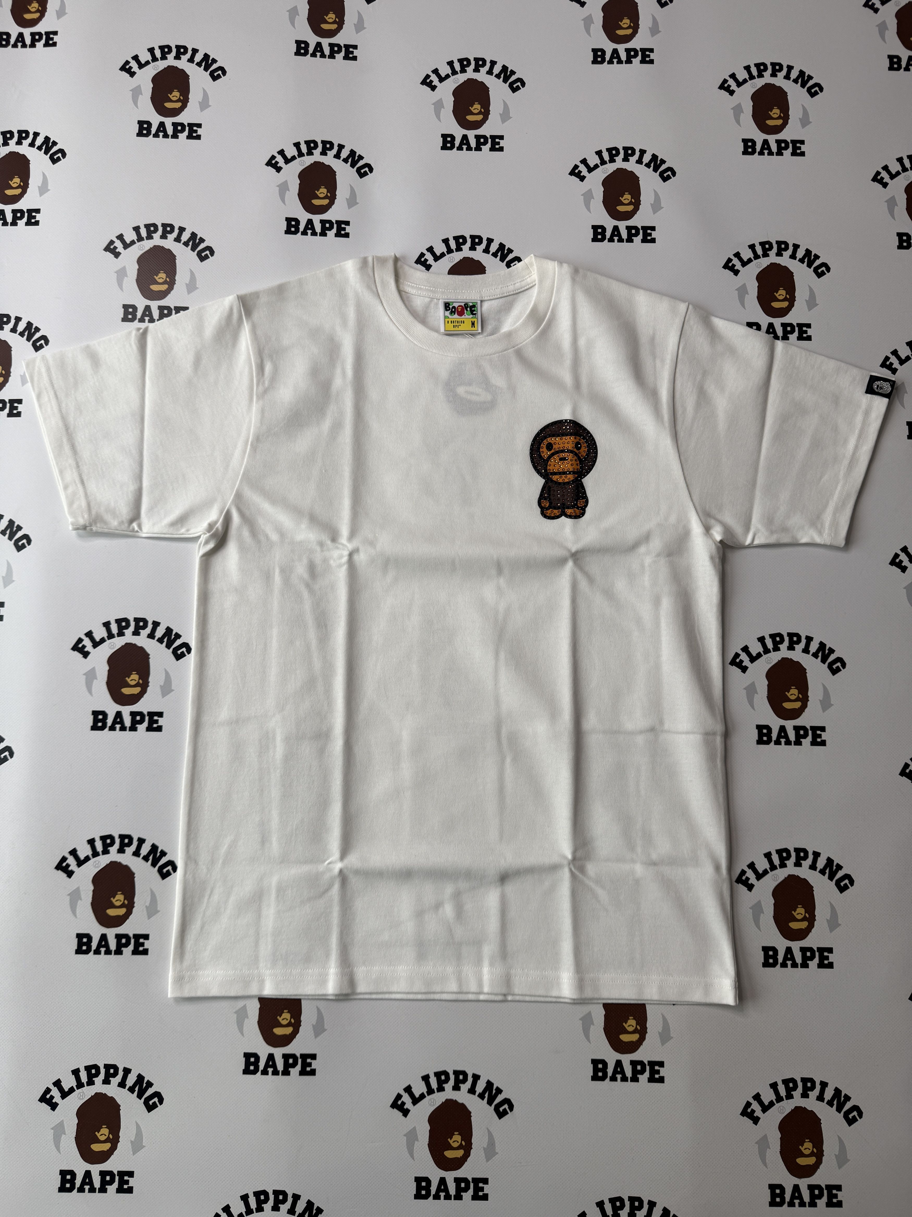 Bape × Swarovski BAPE X SWAROVSKI BABY MILO TEE Size US M / EU 48-50 / 2 - 1 Thumbnail