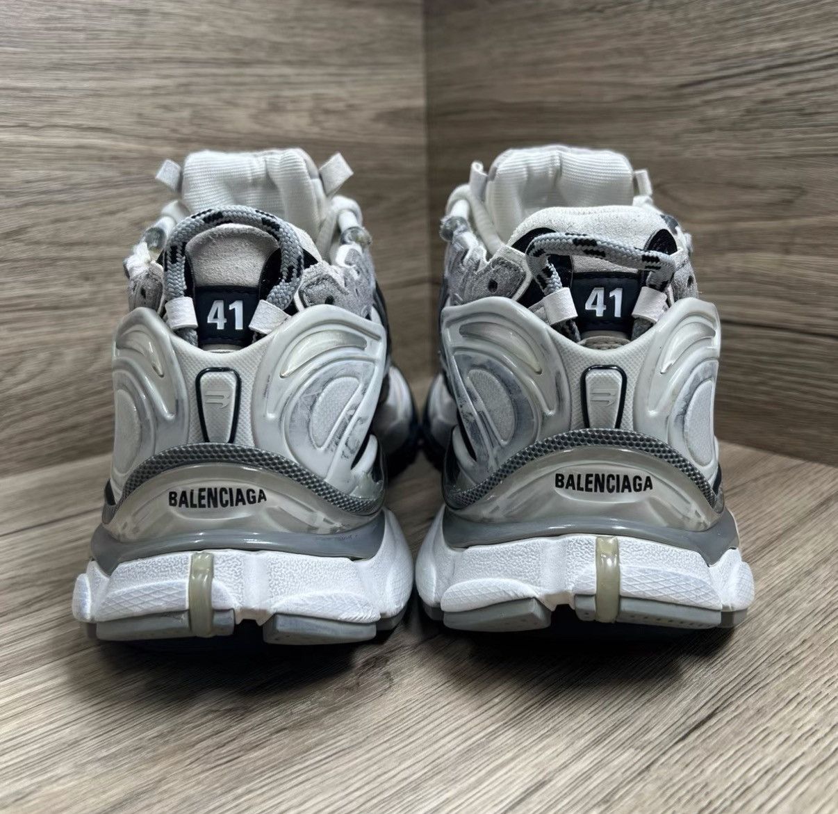 Balenciaga Balenciaga Runner Grey & Black Sneakers J41 Size US 8 / EU 41 - 4 Thumbnail
