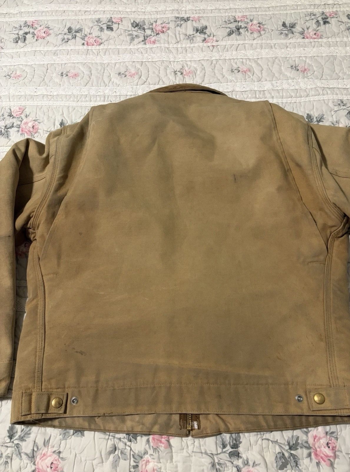 Carhartt Vintage Carhartt 6 BLJ tan detroit canvas blanket lining Size US S / EU 44-46 / 1 - 9 Thumbnail